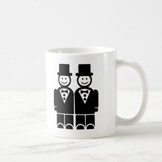 Caneca De Café Casamento gay (Direita)