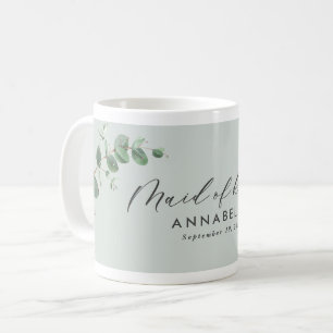 Caneca De Café Casamento mínimo moderno de madrinhas de casament