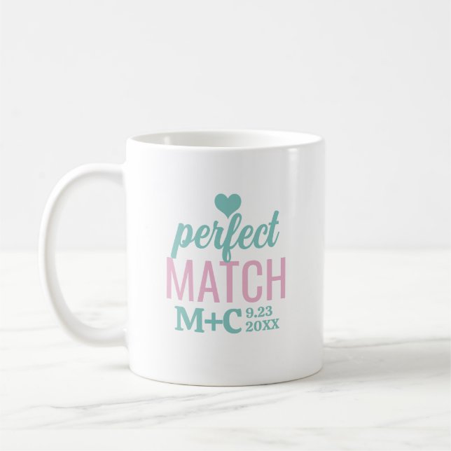 Caneca De Café Casamento Perfeito de Chá de Bachelorette (Esquerda)