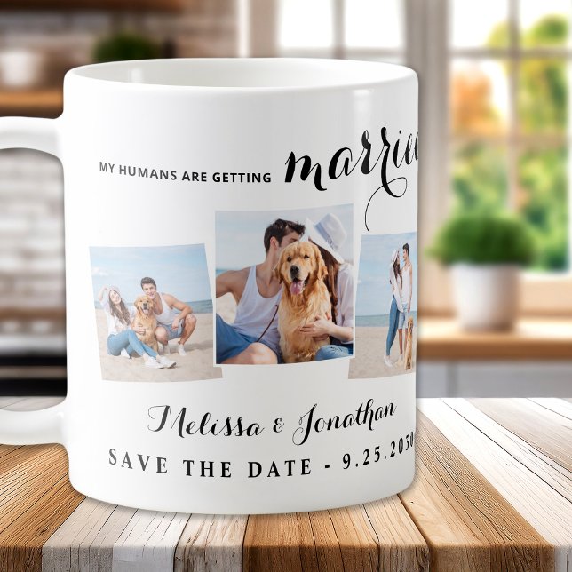 Caneca De Café Casamento Personalizado Do Cachorro Fotográfico Pe (Criador carregado)