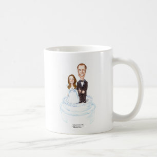 Caneca De Café Casamento Real Catherine &William Oferece Camiseta