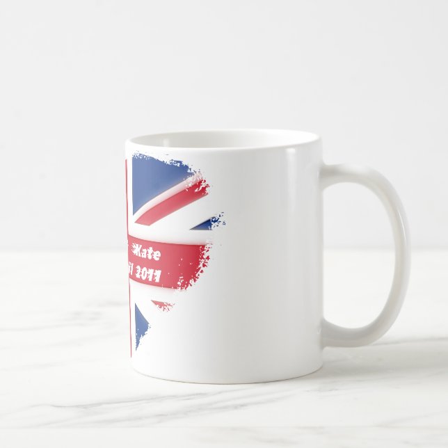 Caneca De Café Casamento Real - Kate & William (Direita)