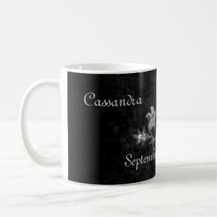 Caneca De Café Casamento romance escuro gótico elegante
