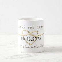 Casamento Simples e Elegante Salvar a Data