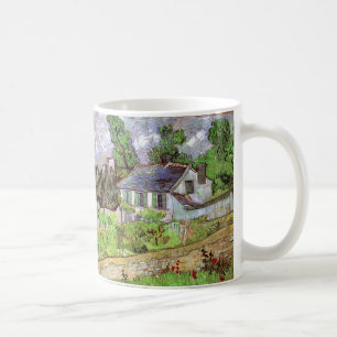 Caneca De Café Casas em Auvers de Vincent van Gogh