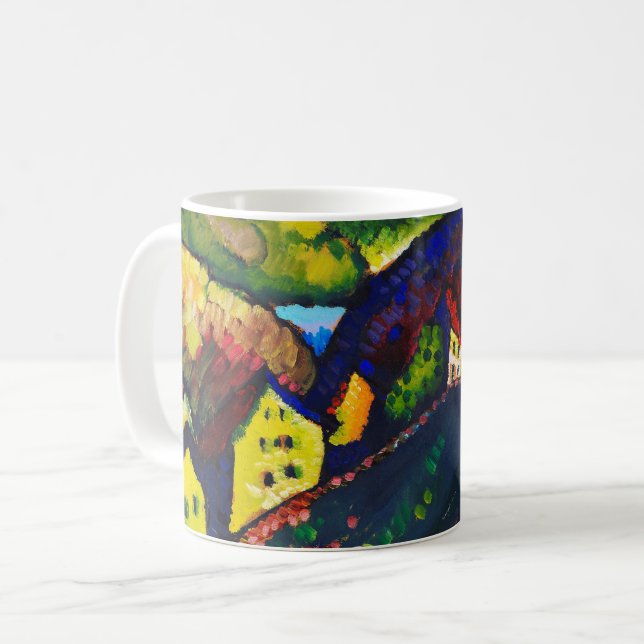 Caneca De Café Casas em Murnau, Wassily Kandinsky (Frente Esquerda)