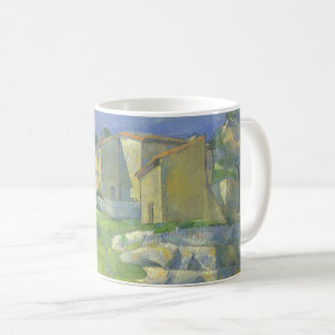 Caneca De Café Casas em Provença por Paul Cezanne, Arte Antiga