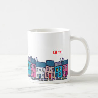 Caneca De Café Casas pequenas em um montanhês