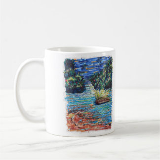 Caneca De Café Cascata Colorida