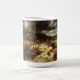 Caneca De Café Cascata na Suecia (por Marcus Larson)