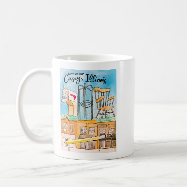 Caneca De Café Casey, IL Mug (Esquerda)