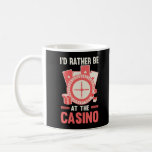 Caneca De Café Casino Gambler Funny Poker Roulette amante<br><div class="desc">Casino Gambler Engraçado,  amante do Poker Roulette. Jogador Poker Casino Gambling.</div>