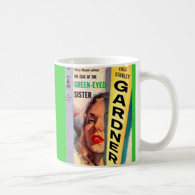 Caneca De Café Caso da Irmã Olhada Verde (Direita)