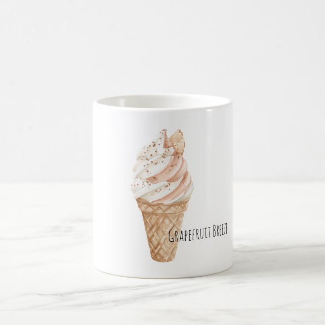 Caneca De Café Casquinha de Sorvete de Toranja (Centro)