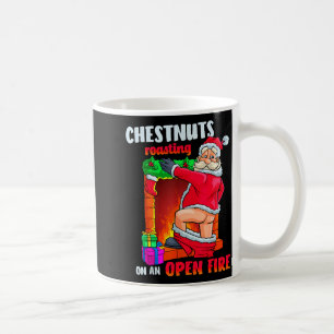 Caneca De Café Castanhas no Peito Assando Piadas Safadas do Papai