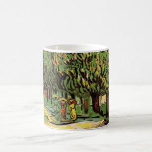 Caneca De Café Castanheiras em Flor por Vincent van Gogh