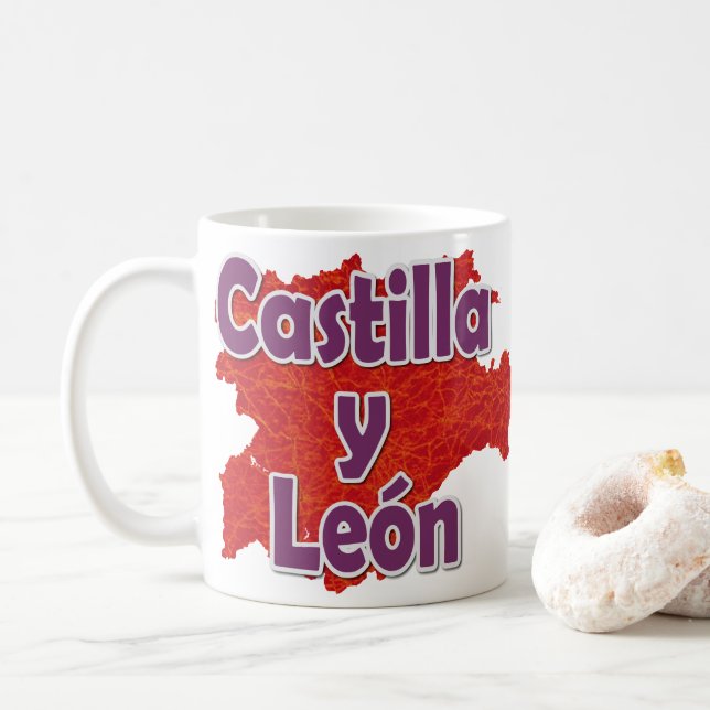 Caneca De Café Castela e Leão (Com Donut)
