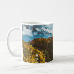 Caneca De Café Castelo Bled: Esloveno Cliff Overlook.