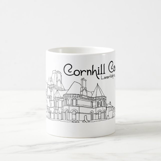 Caneca De Café Castelo Cornhill Escócia (Centro)