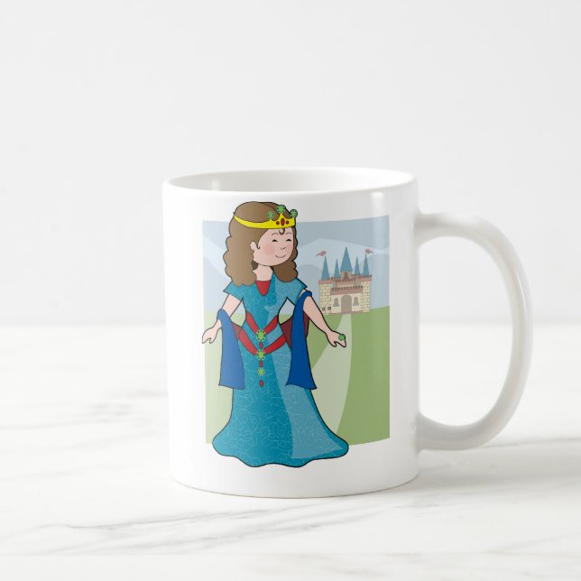 Caneca De Café castelo da princesa (Direita)