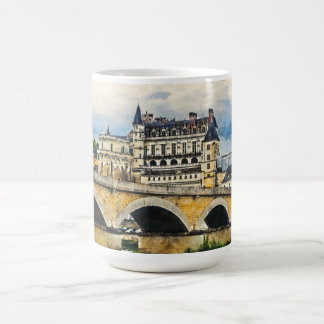 Caneca De Café Castelo de Amboise no Vale do Loire, França