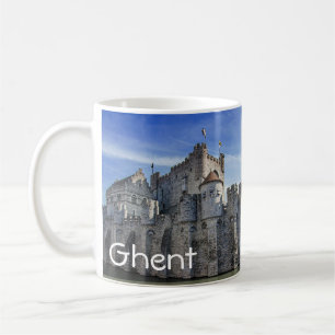 Caneca De Café Castelo dos Condes em Gand.
