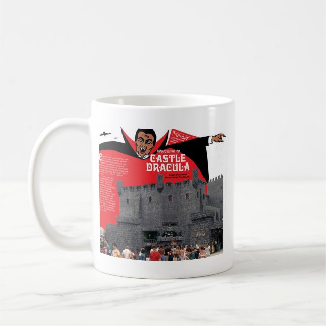 Caneca De Café Castelo Dracula em Wildwood, New-jersey (Esquerda)
