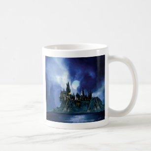 Caneca De Café Castelo Harry Potter  Hogwarts à noite