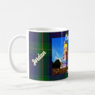 Caneca De Café Castelo Kelburn personalizado do Clã Escocês Boyle