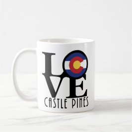 Caneca De Café Castelo LOVE Pines 11oz