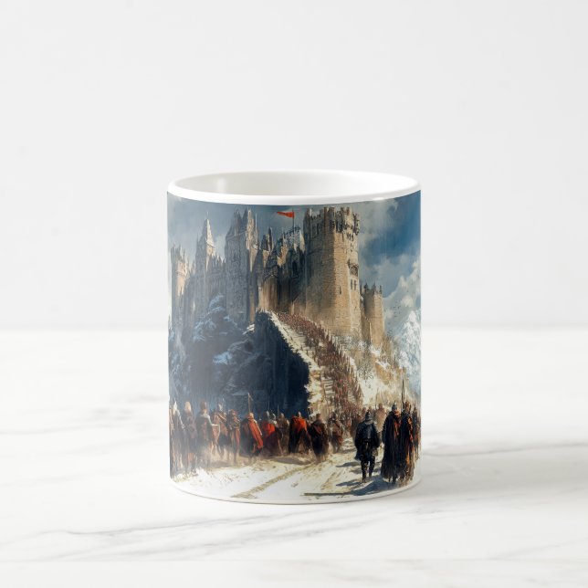 Caneca De Café Castelo Medieval (Centro)