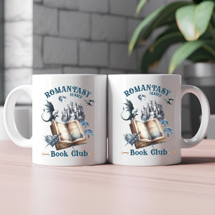 Caneca De Café Castelo Romantasy Reader Dragon Book Club