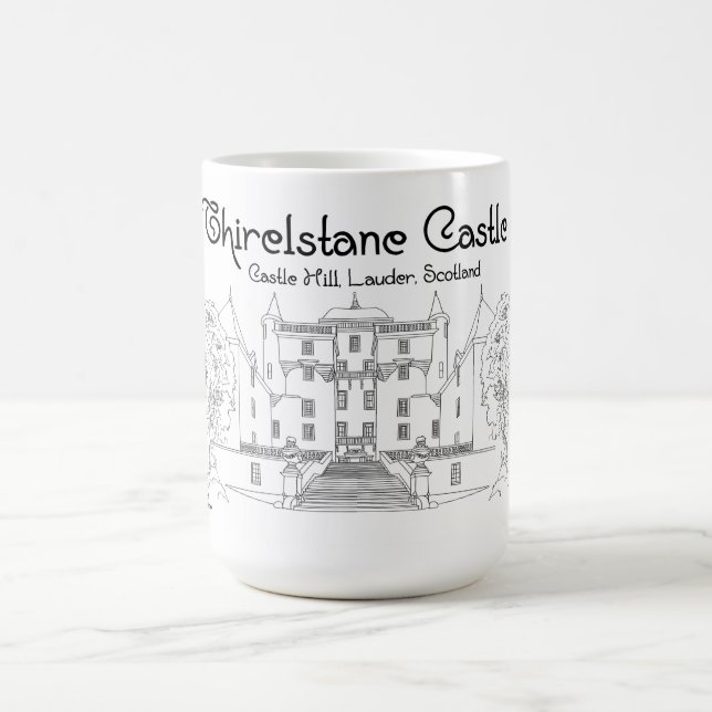 Caneca De Café Castelo Thirlestane Escócia (Centro)