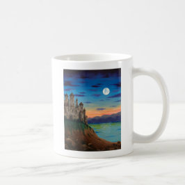 Caneca De Café "Castle Island" - Castelo numa ilha Cliff Mug