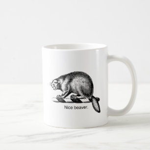 CANECA DE CAFÉ CASTOR AGRADÁVEL - .PNG