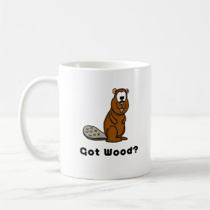 Caneca De Café Castor Engraçado