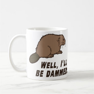 Caneca De Café Castor represado
