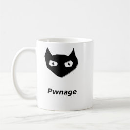 Caneca De Café Cat Boo Pwange