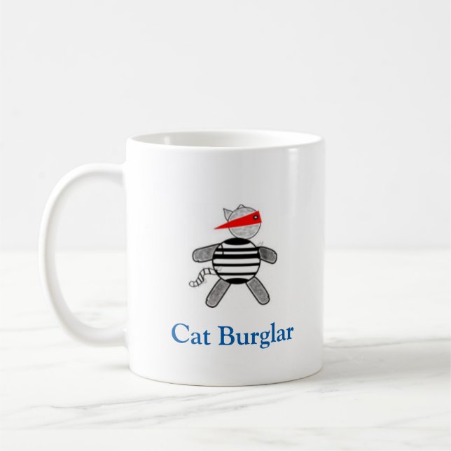 Caneca De Café Cat Burglar (Esquerda)