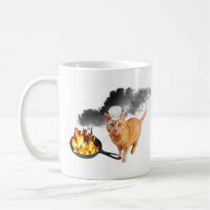 Caneca De Café Cat Chef Mug