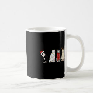 Caneca De Café Cat de Natal Divertido Gato Amantes de Gato Gato G