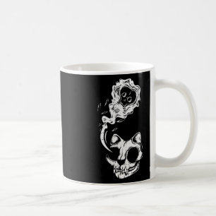 Caneca De Café Cat Ghost Lazy Halloween Costume Costume Divertido