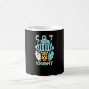 Caneca De Café Cat Knight