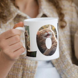 Caneca De Café Cat Love I Cortar Fotos 1