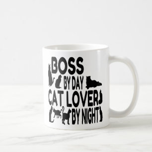 Caneca De Café Cat Lover Boss