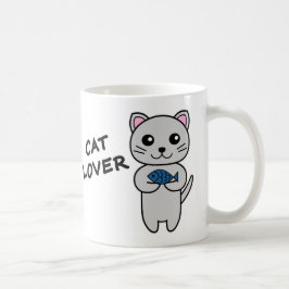 Caneca De Café CAT LOVER Coffee Personalizado