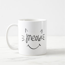 Caneca De Café Cat Lover Meow