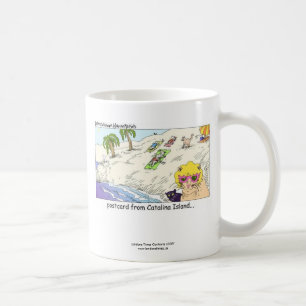 Caneca De Café Cat Lovers Hilarious CATalina Island Coffee Mug