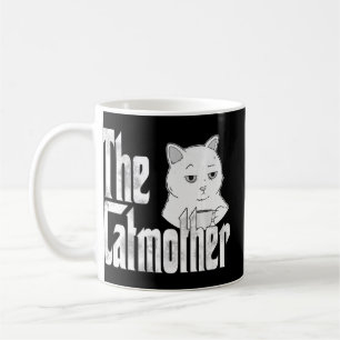 Caneca De Café Cat Mãe A Catmãe Louca Gato de Café Mãe Gatinho