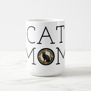 Caneca De Café Cat Mãe Black Cat Coffee Mug